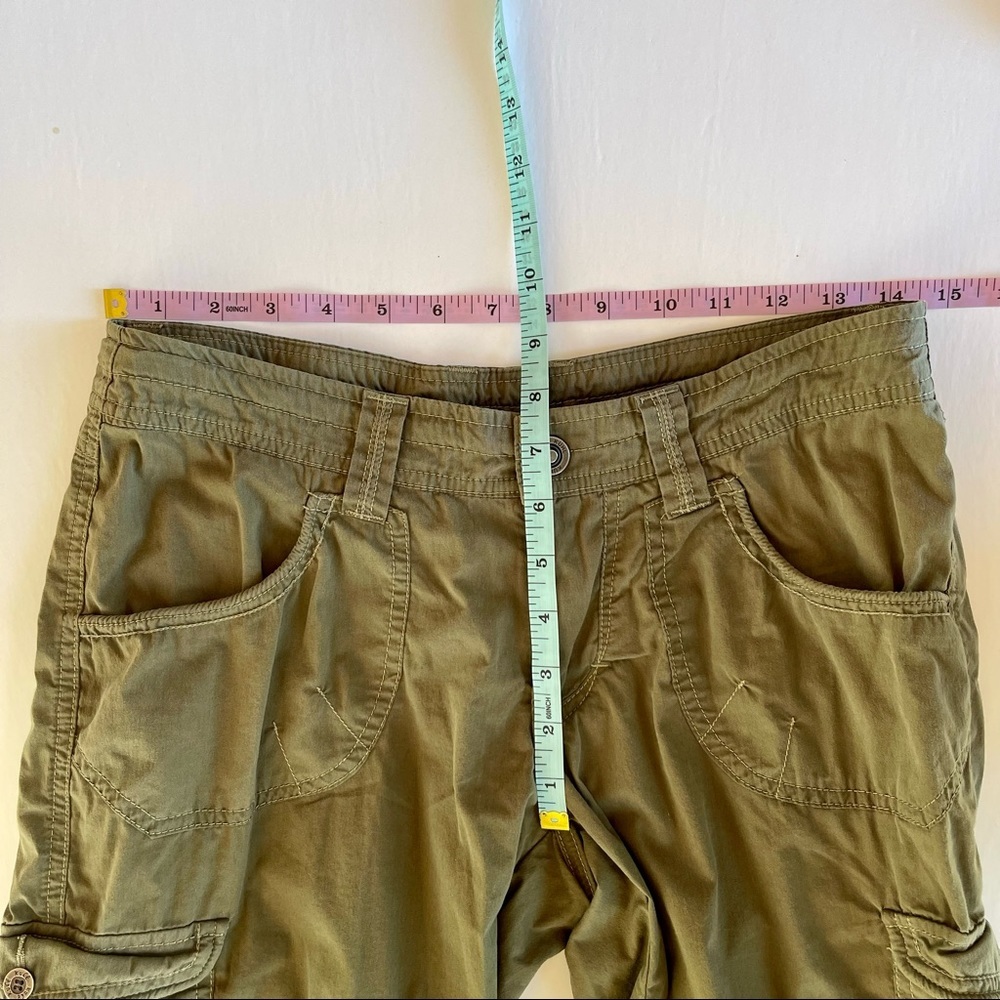Kuhl Olive Cargo Bermuda Shorts - Military Green - Picture 6 of 12